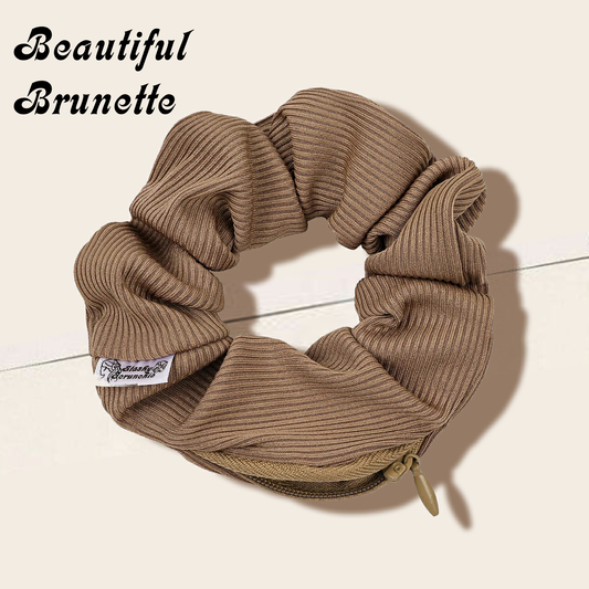 Stashy Scrunchie - Beautiful Brunette