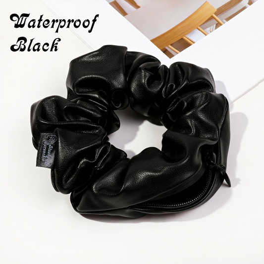 Stashy Scrunchie - Waterproof Black