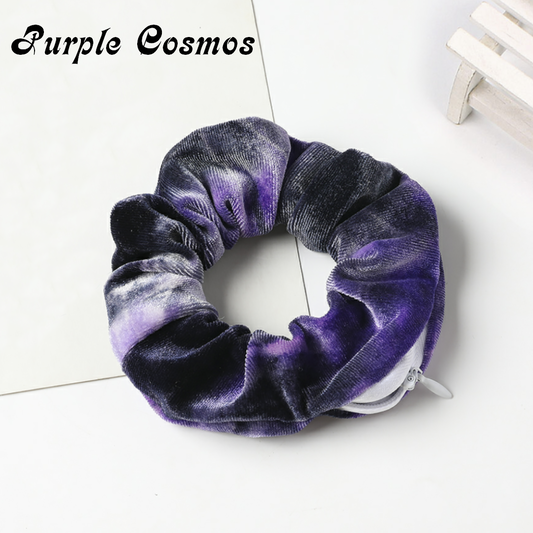 Stashy Scrunchie - Purple Cosmos