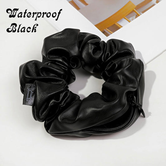 Stashy Scrunchie - Waterproof Black